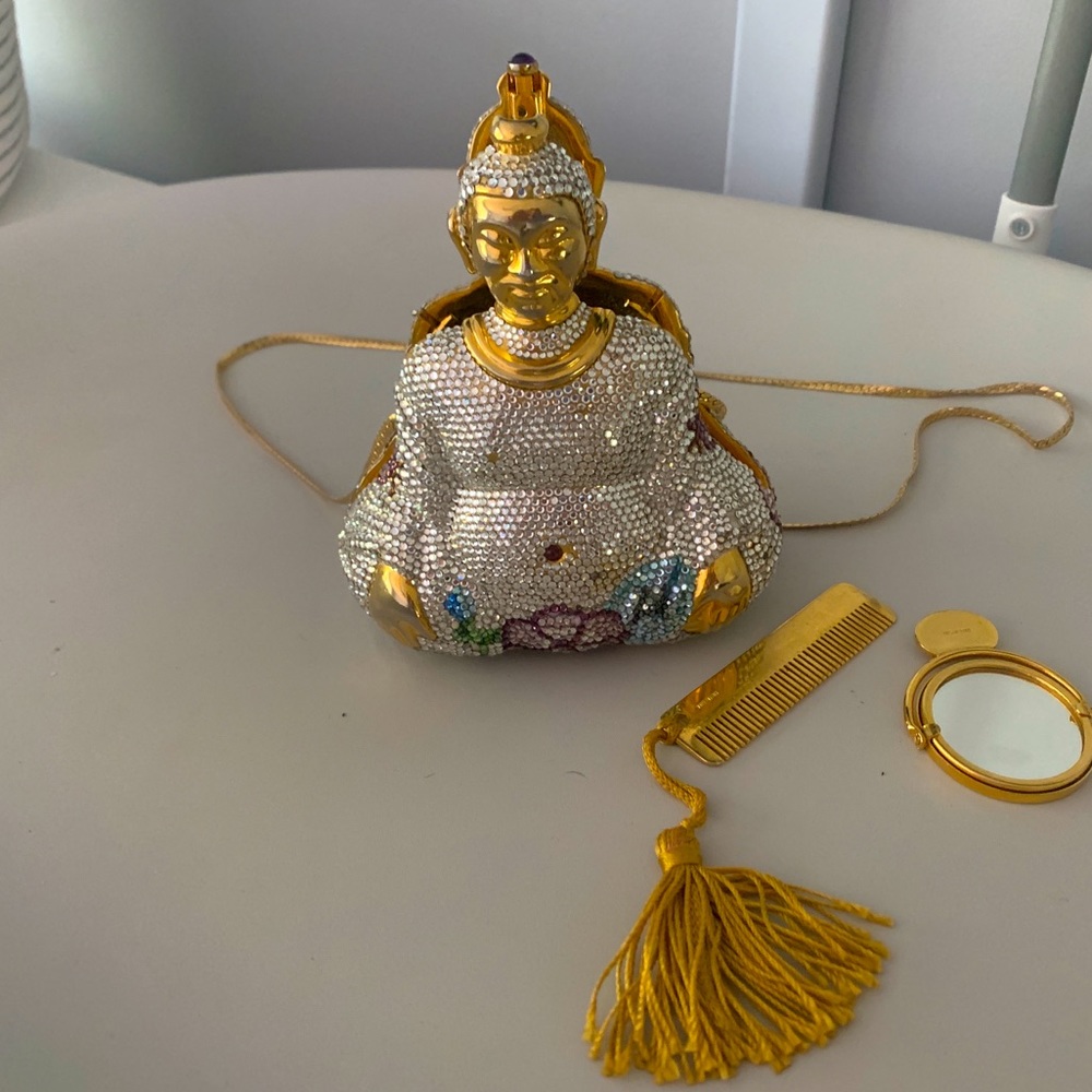 Judith Lieber Buddha clutch